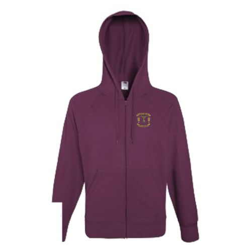 33EOD Embroidered Zipped Hoodie